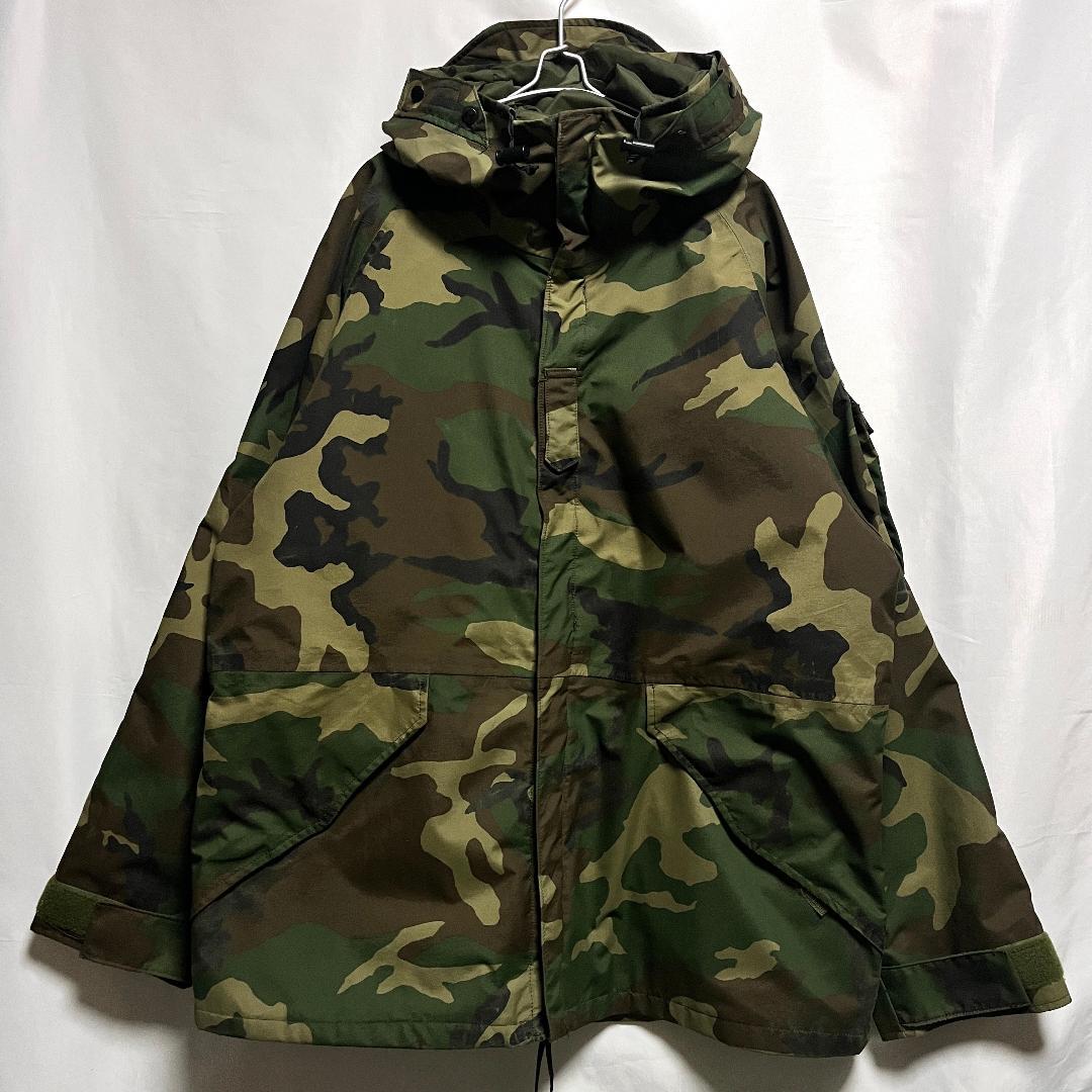 米軍実物 中期型 ECWCS Gen1 GORE-TEX ウッドランド L-L