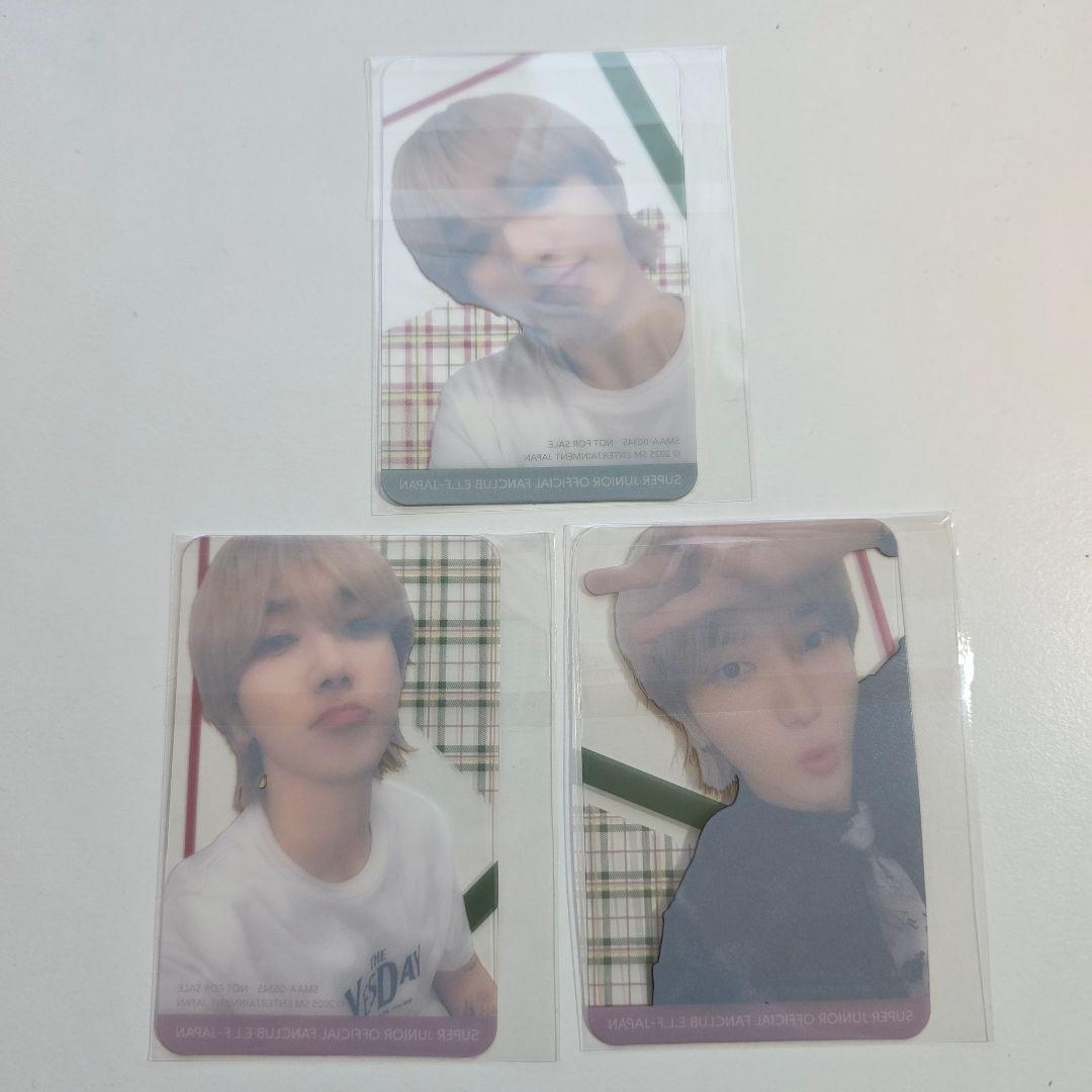 SUPER JUNIOR FC限定 クリアトレカセット イェソン