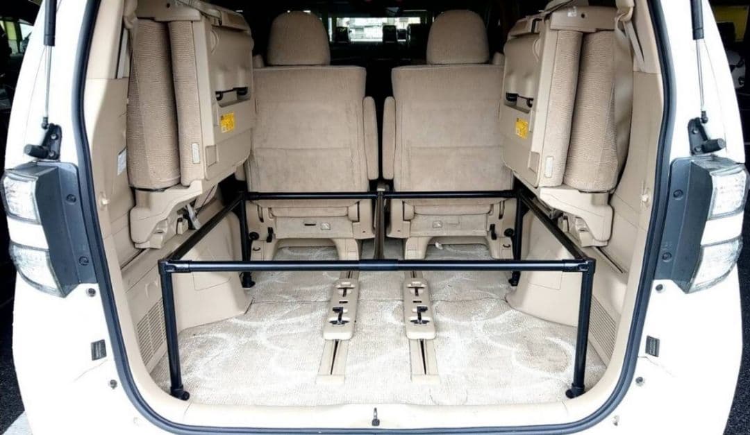 20 30アルファード ヴェルファイア　 アウトドア　ベッドキット　整理　収納