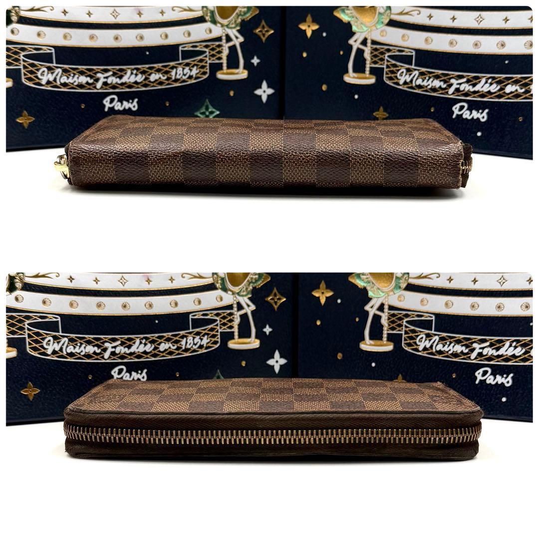 ルイヴィトン ジッピーウォレット ダミエ エベヌ ラウンドファスナー 長財布