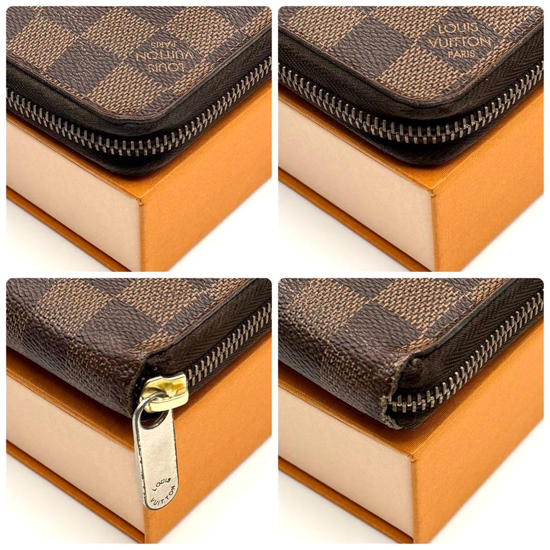 ルイヴィトン ジッピーウォレット ダミエ エベヌ ラウンドファスナー 長財布