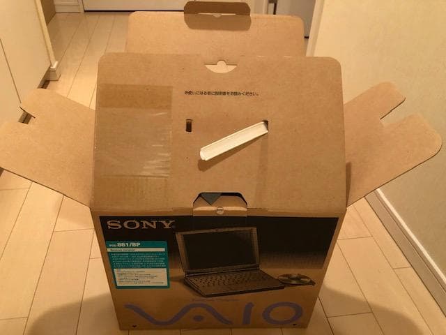 レトロSONY VAIO（ソニーバイオ） PCG-861/BP