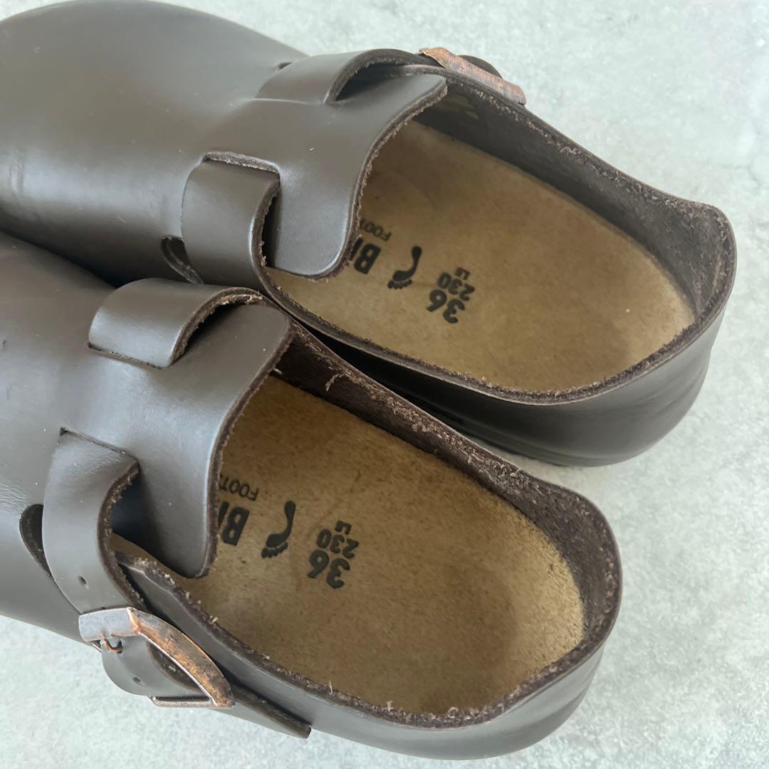 極美品 BIRKENSTOCK LONDON ブラウン レディース 36
