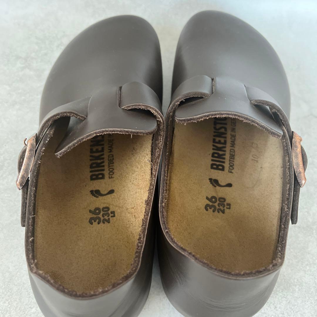 極美品 BIRKENSTOCK LONDON ブラウン レディース 36