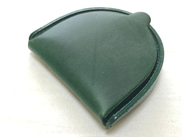 【未使用・美品】GLEN グレンロイヤル　馬蹄形ケース　緑