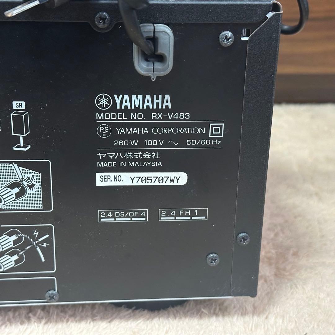 YAMAHA RX-V483 AVアンプ 動作確認済み