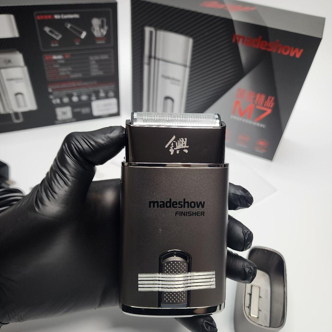 MADESHOW M7 メンズ電気シェーバー シルバー　1台