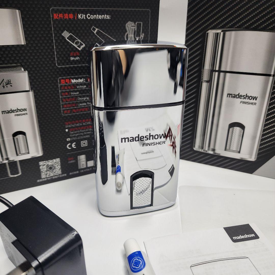 MADESHOW M7 メンズ電気シェーバー シルバー　1台