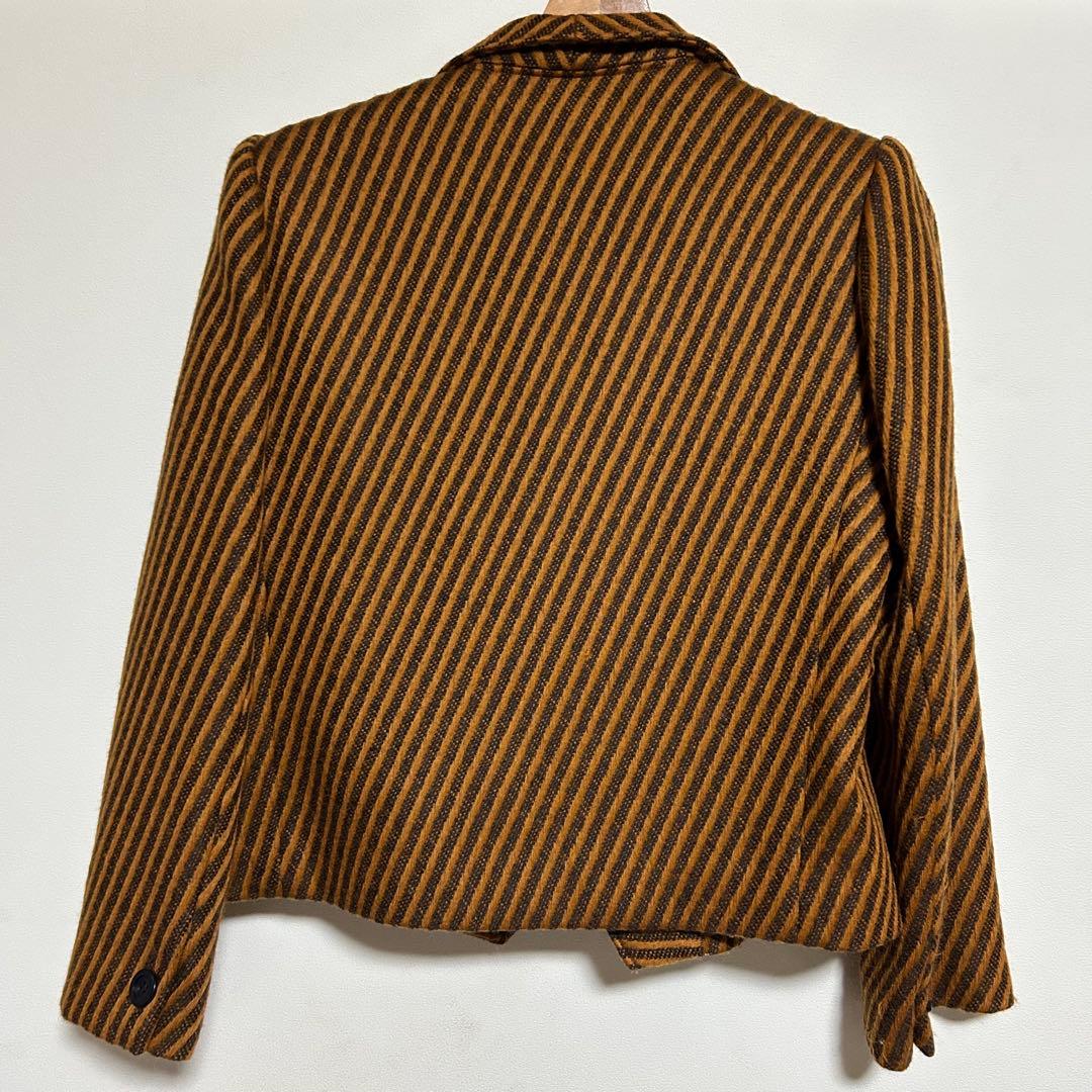 Christian Dior ストライプジャケット M プレタポルテ