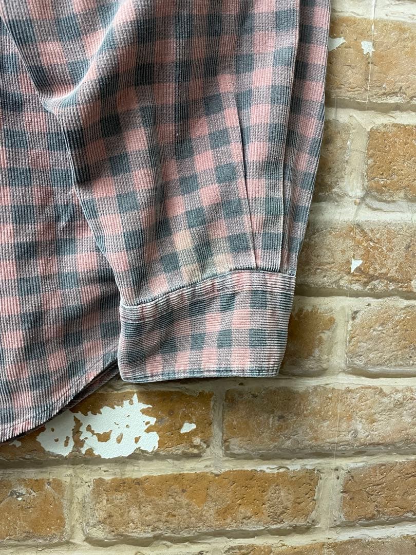 90s old gap GAP ギャップ　チェックシャツ　ネルシャツ　ピンク