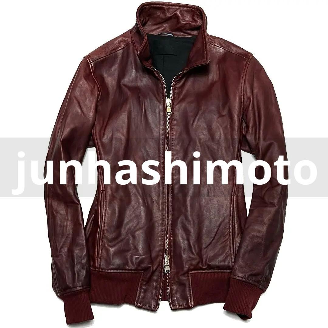 定価19万 junhashimoto MINI COLLARレザーライダース 2