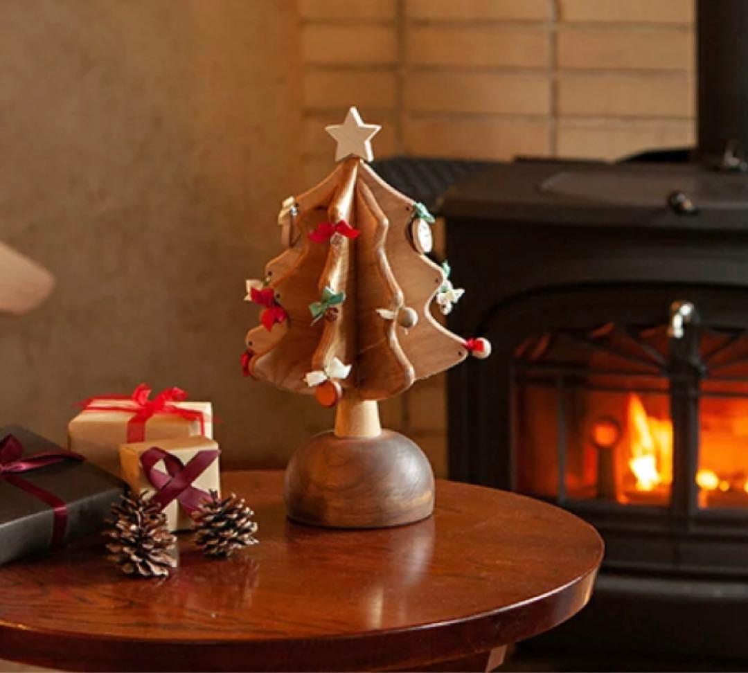 【新品】オークヴィレッジ オルゴールツリー　プチplus クリスマスツリー