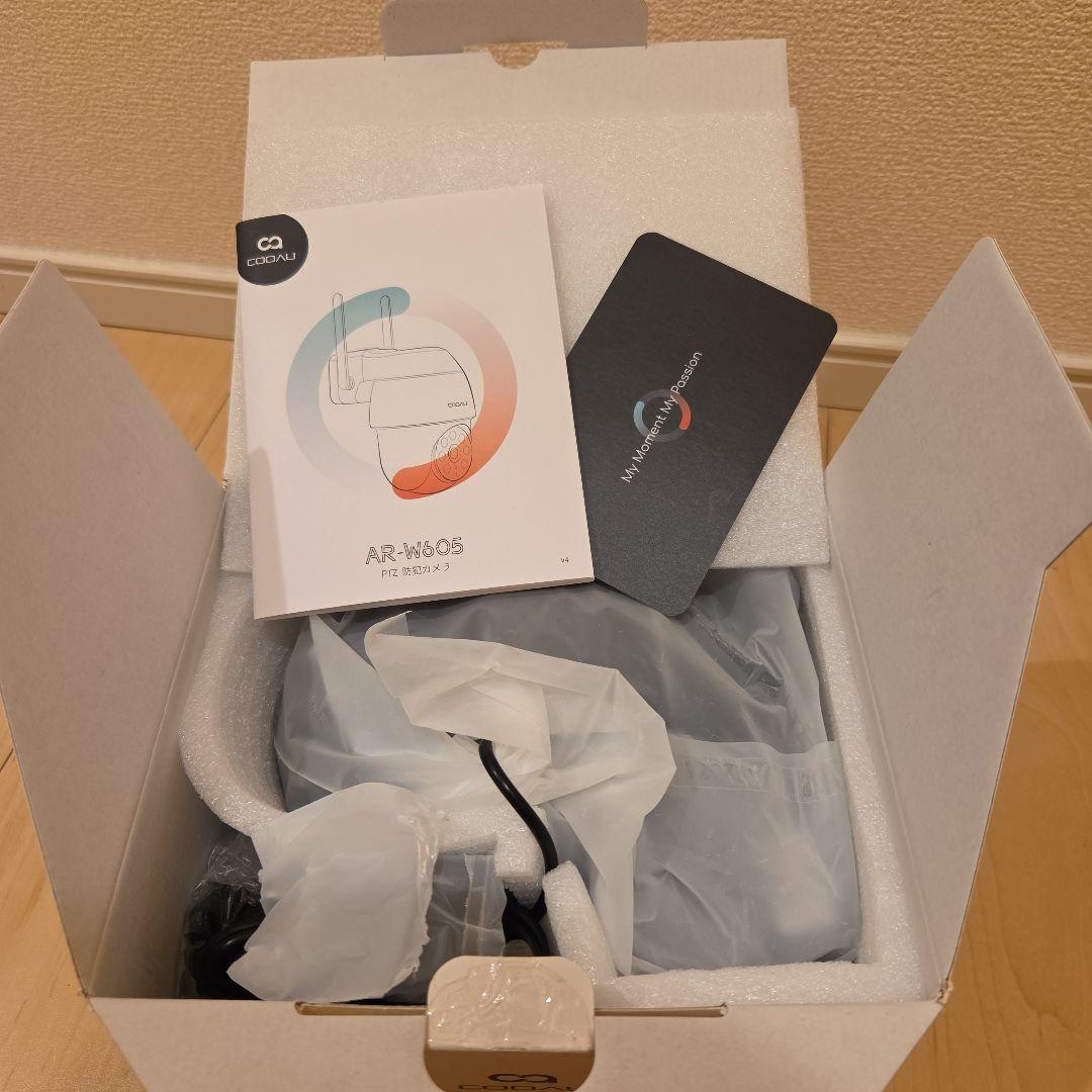 人体検知　追跡撮影機能防犯カメラ　500万画素　Alexa対応