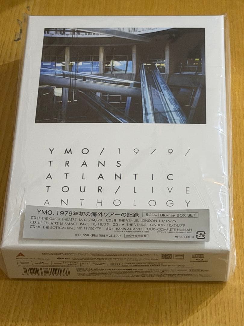 邦楽 YMO 1979 TRANSATLANTICTOURLIVE ANTHOLOGY