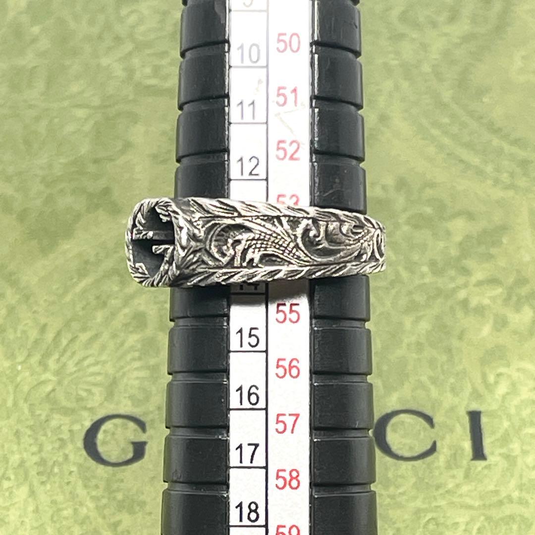 グッチ　GUCCI 指輪　リング　ハイブランド　14号　レディース