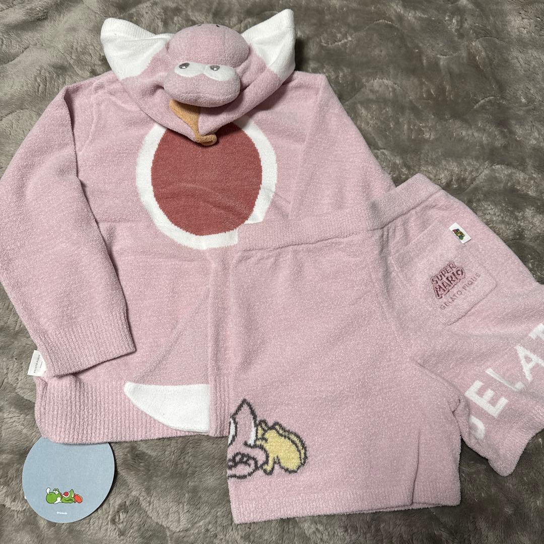 【新品】ジェラピケ×マリオ　セットアップ110-120㎝