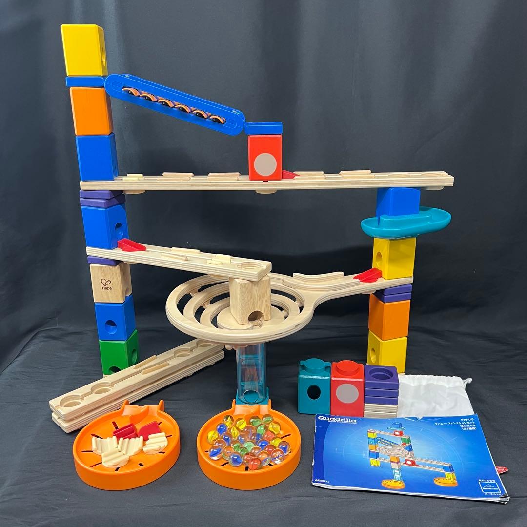 Hape クアドリラ　ファニー・ファンクションセット　ボーネルンド　ビー玉　鉄琴