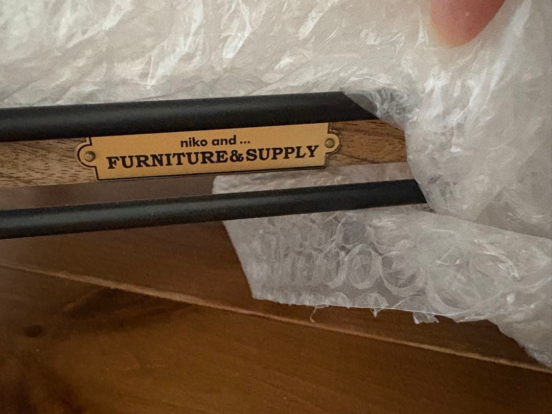 ✨新品【niko and...キャスターラックスクエア収納.三段ワゴン】大人気！