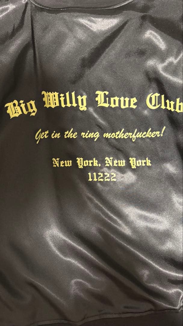 WILLY CHAVARRIA サテンジャケット