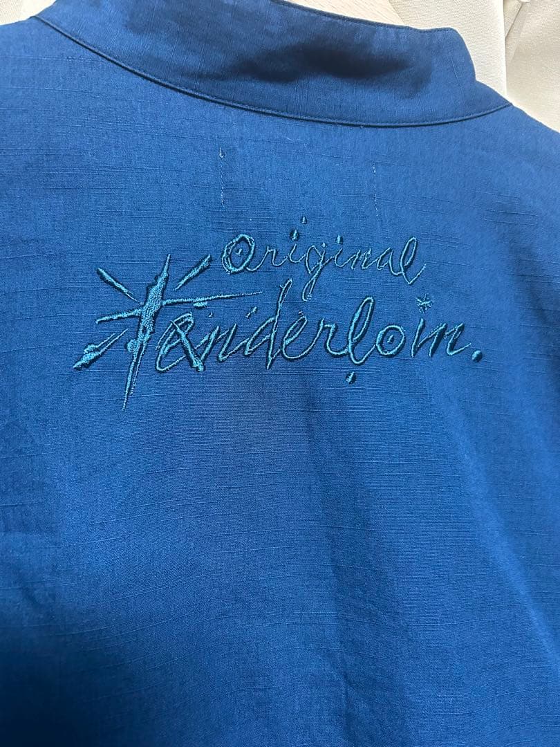 テンダーロイン STAND SHT SOLID BLUE M