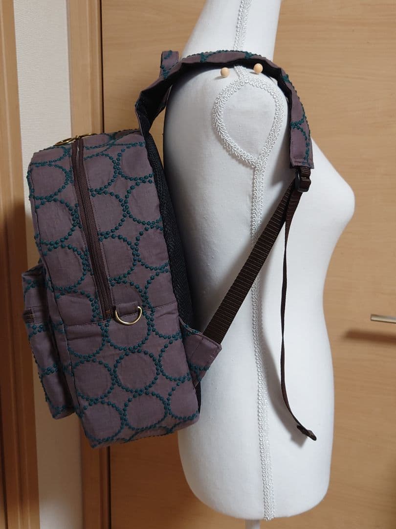 tambourine Bordeaux ミナペルホネン　リュック