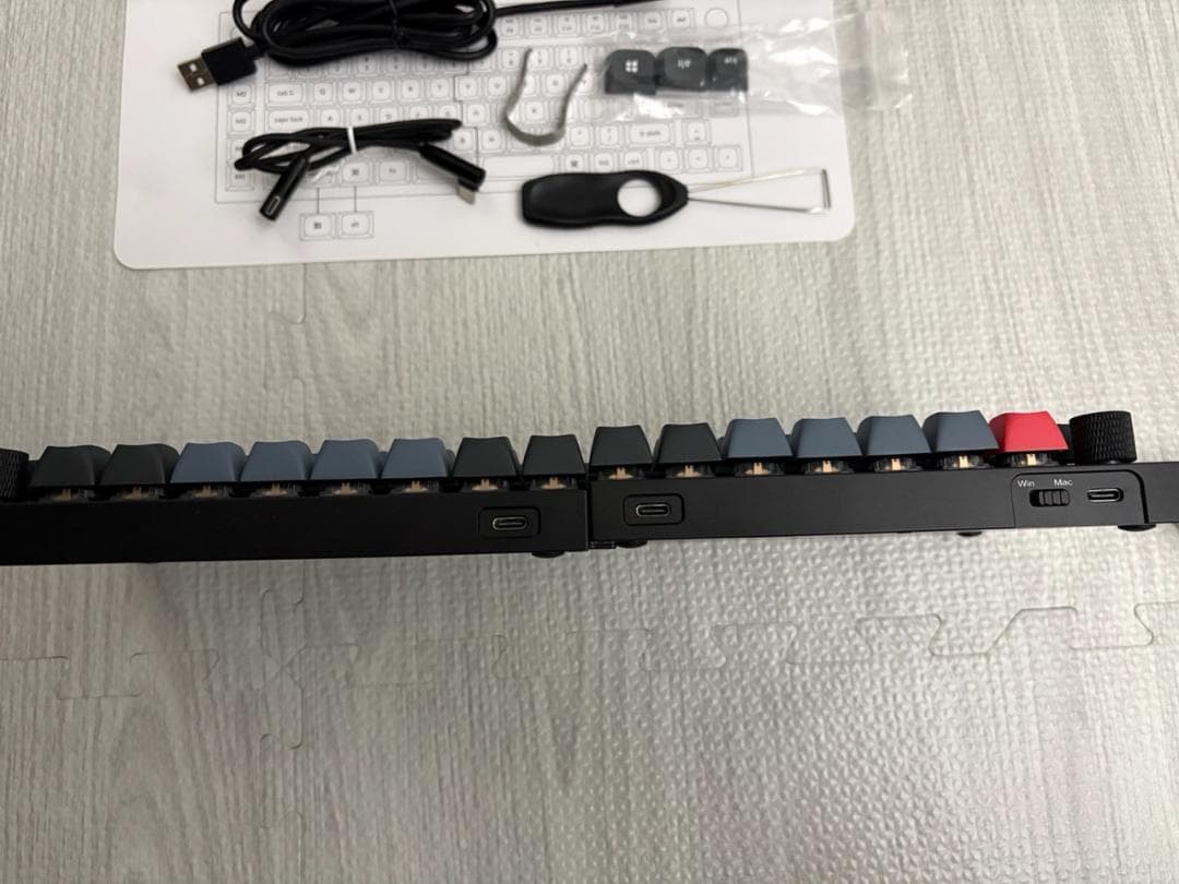 Keychron Q11 QMK カスタムメカニカルキーボード（US配列）