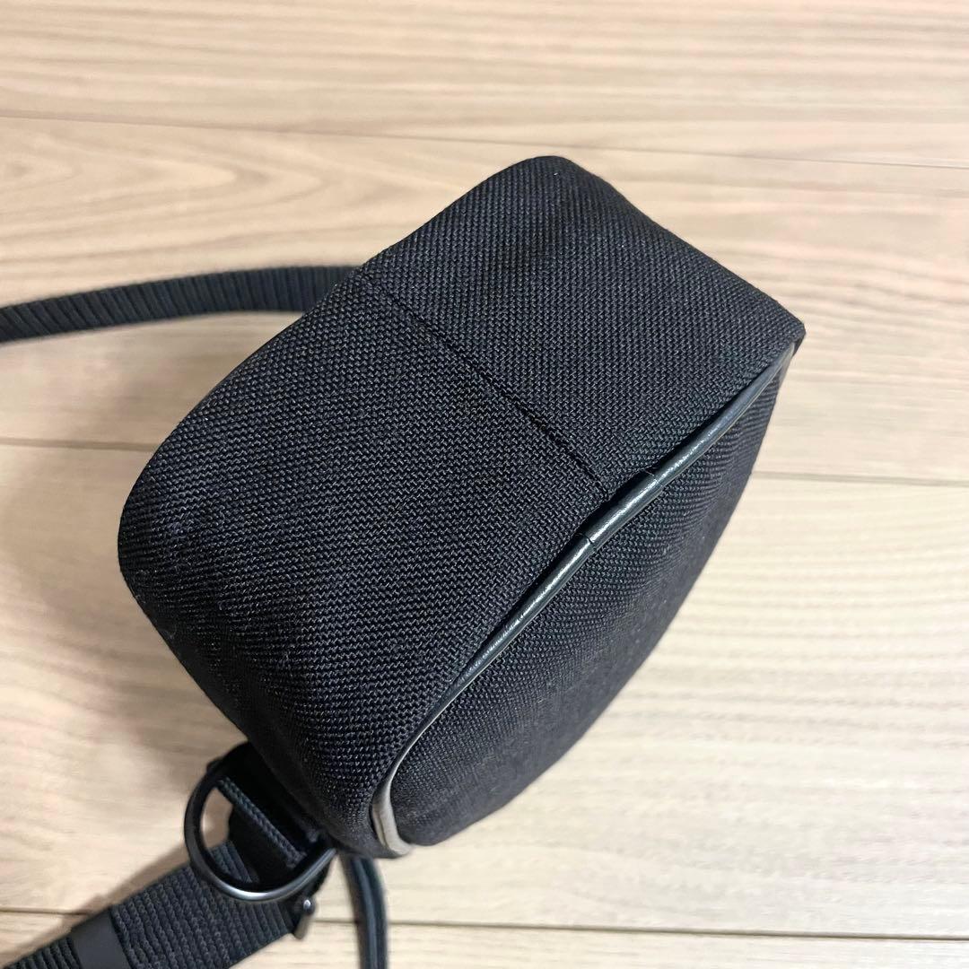 未使用・超格安/メゾンマルジェラ　ショルダーバッグ　4ステッチ　ナイロン　黒