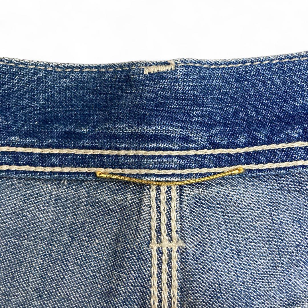 Deuxieme Classe Lee 別注 デニムワイドペインターパンツ 34