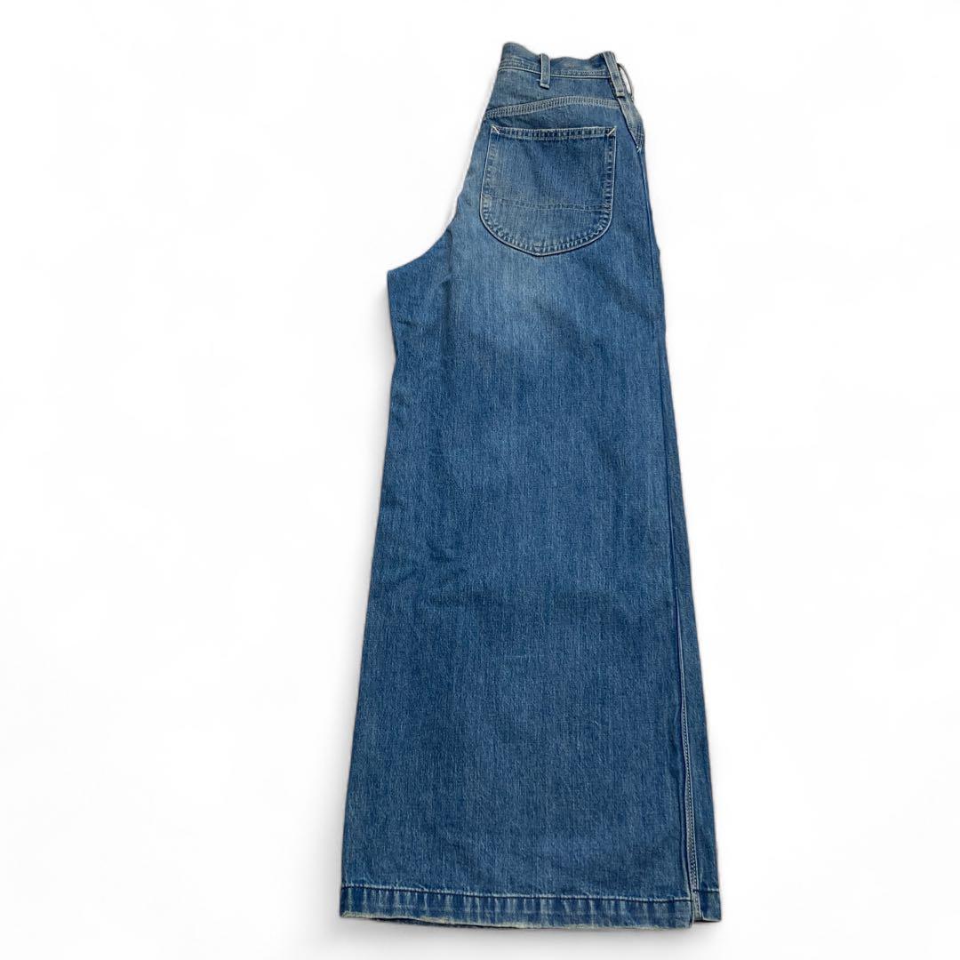 Deuxieme Classe Lee 別注 デニムワイドペインターパンツ 34