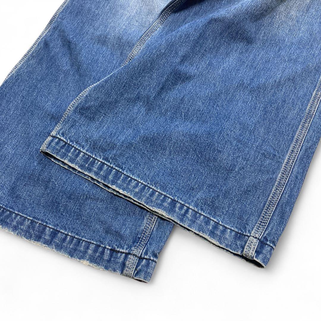 Deuxieme Classe Lee 別注 デニムワイドペインターパンツ 34