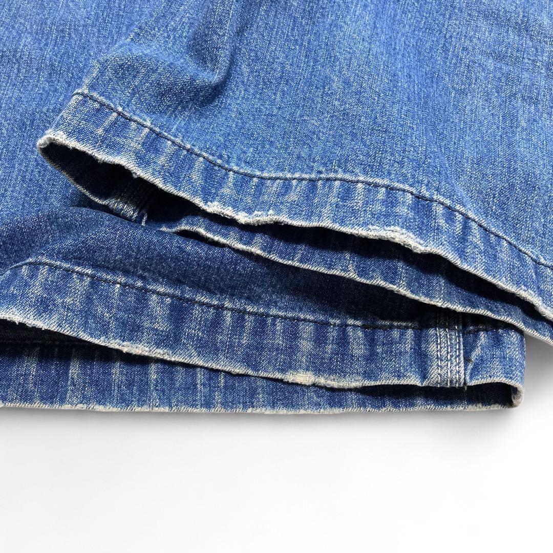 Deuxieme Classe Lee 別注 デニムワイドペインターパンツ 34