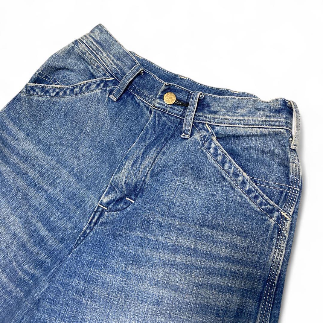 Deuxieme Classe Lee 別注 デニムワイドペインターパンツ 34