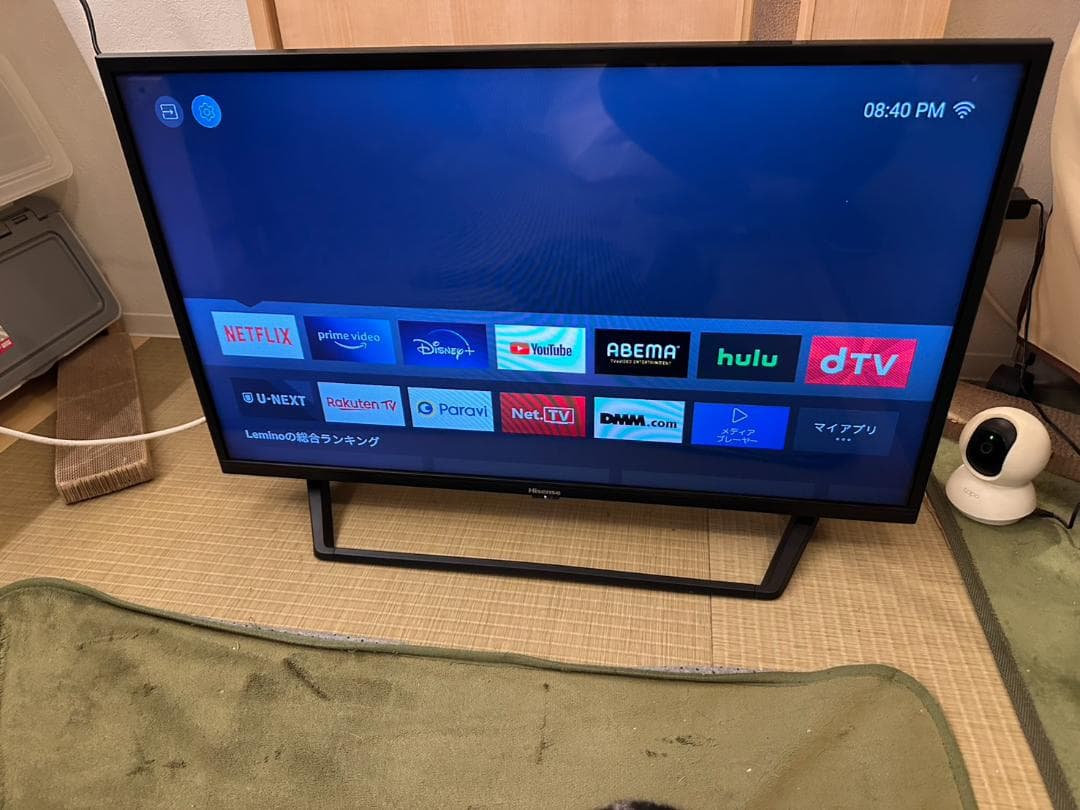 未使用近！Hisense　ハイセンス　32型 テレビ　32BK2　YouTube