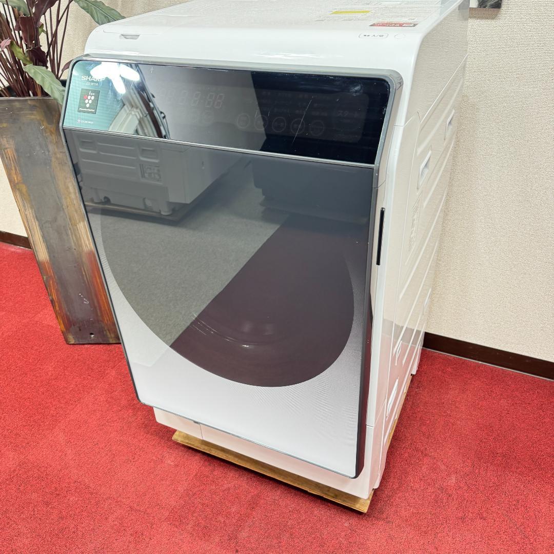 都内23区配送無料　美品シャープドラム式洗濯乾燥機2021年製　洗浄/除菌済み