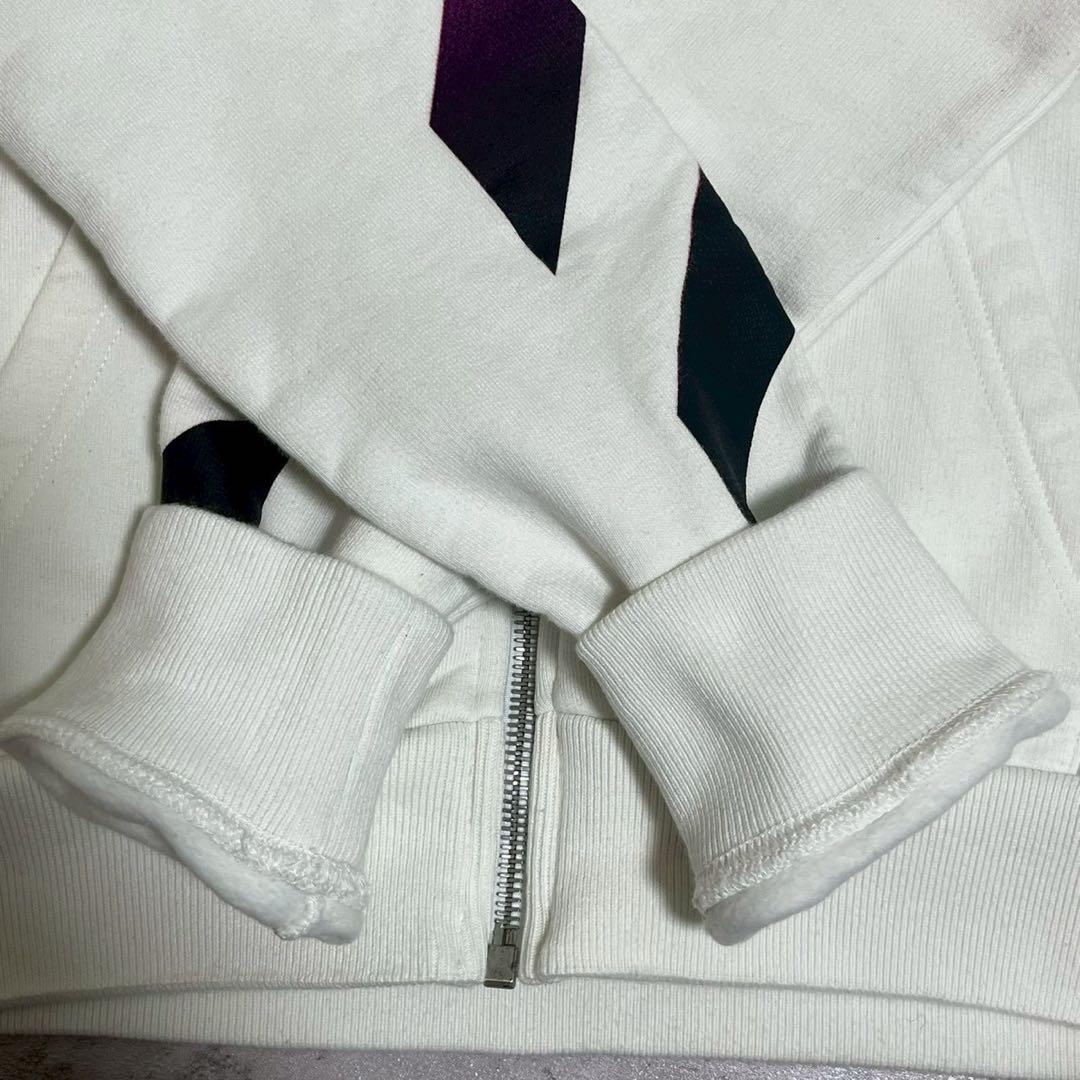 Off-White オフホワイト ジップアップ グラデーション XXS パーカー