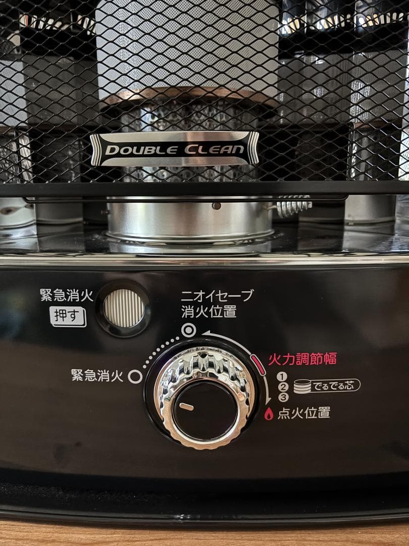 トヨトミ RC-W360 石油ストーブ ブラック