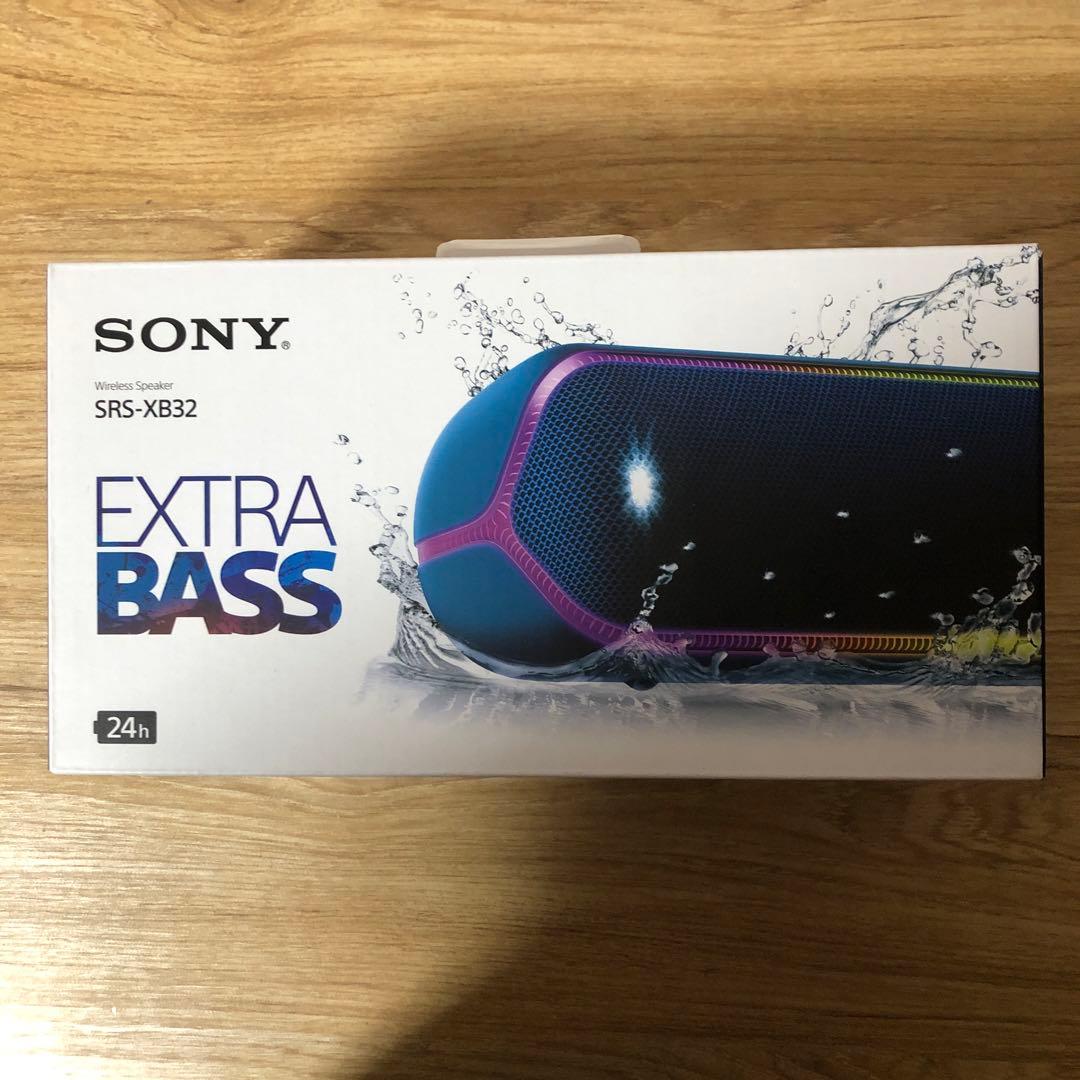 ソニーワイヤレスポータブルスピーカー SRS-XB32 ツーリスト商品　海外仕様