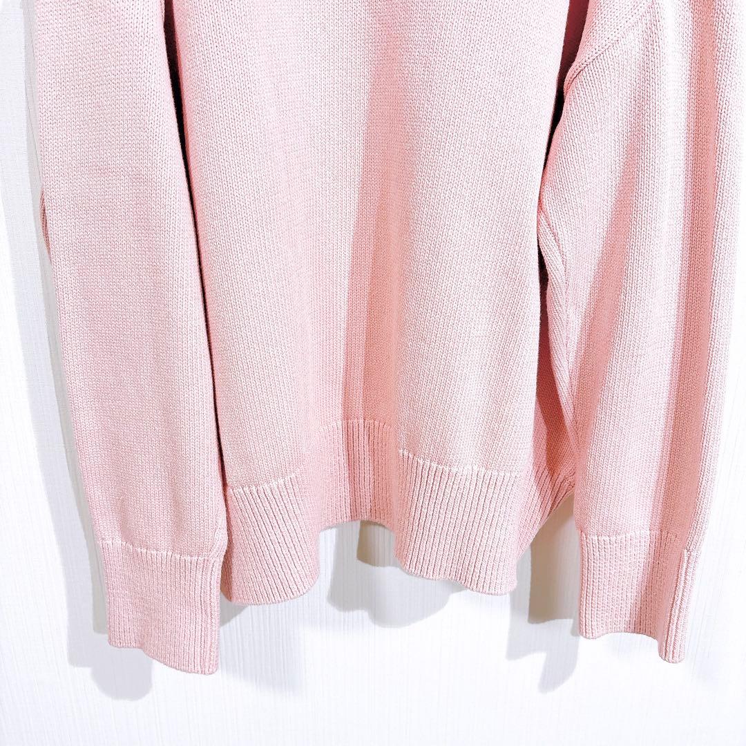 EVERYDAY I LIKE エブリデイアイライク　クルーネックニット　ピンク