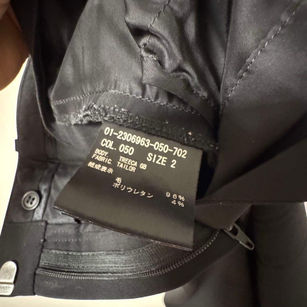 Theory Tailor Treeca スーツ セットアップ　黒　サイズ2