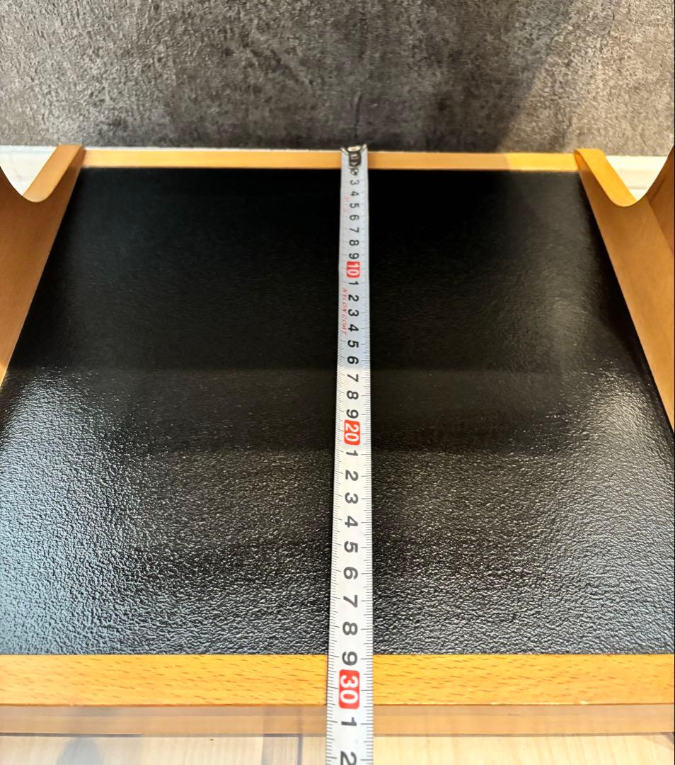 カリモク コロニアル 卓上電話台 小物置き 昭和レトロ