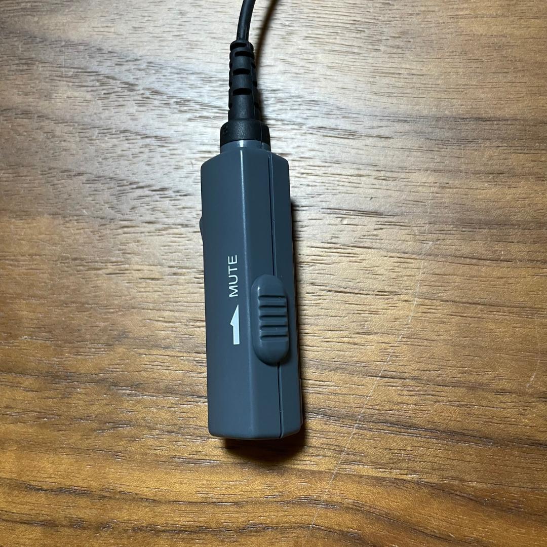 エンタープライズヘッドセット⭐片耳有線 音量調整ミュート機能 EN-M-VMC3