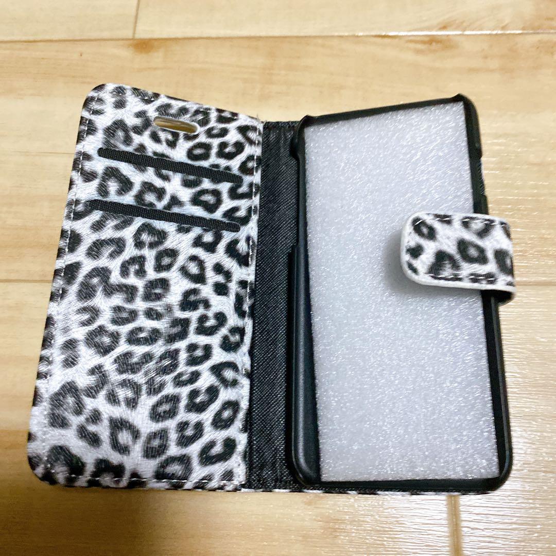 ⭐️(再)iPhone SE ケース おもしろ ヒョウ柄