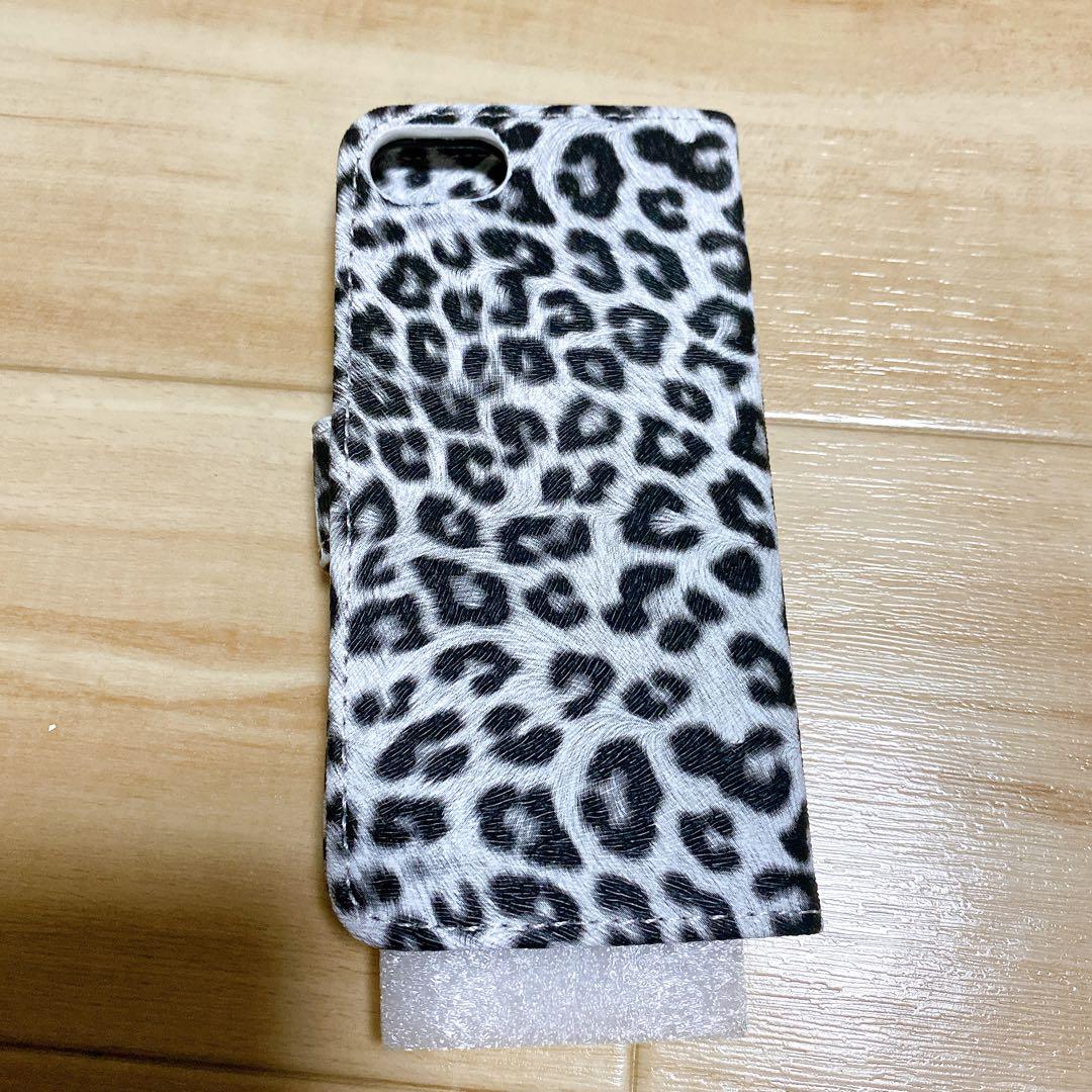 ⭐️(再)iPhone SE ケース おもしろ ヒョウ柄