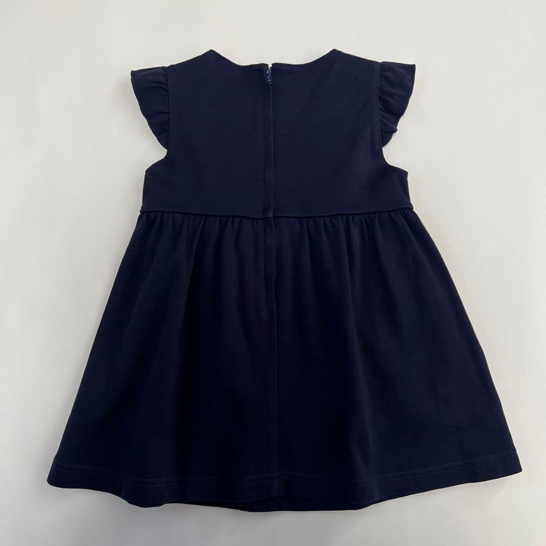 美品 ファミリア ブラウス ワンピース 90