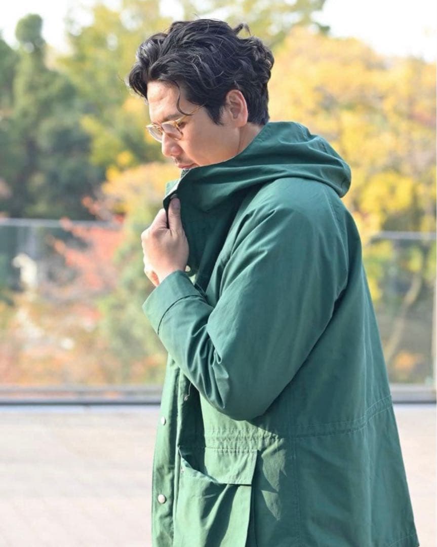 ウールリッチ beamsf 西口修平 マウンテンパーカー ダウンライナー付き