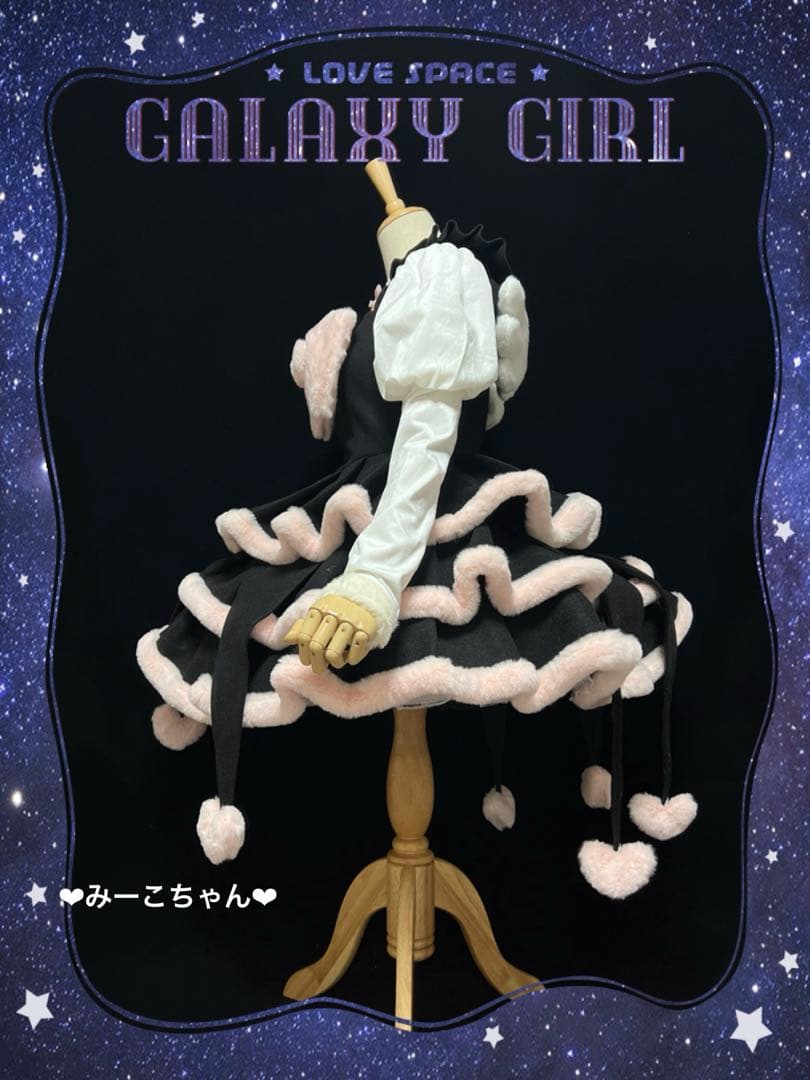 見習いキューピッド　2点セット★黒　甘ロリ　しゅくれどーる　ロリィタ　ロリータ