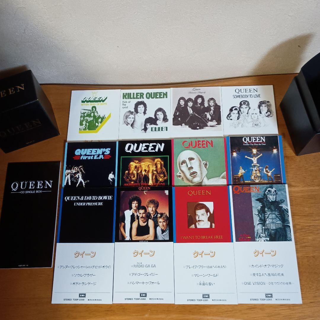 洋楽 QUEEN CD SINGLE BOX 12CD