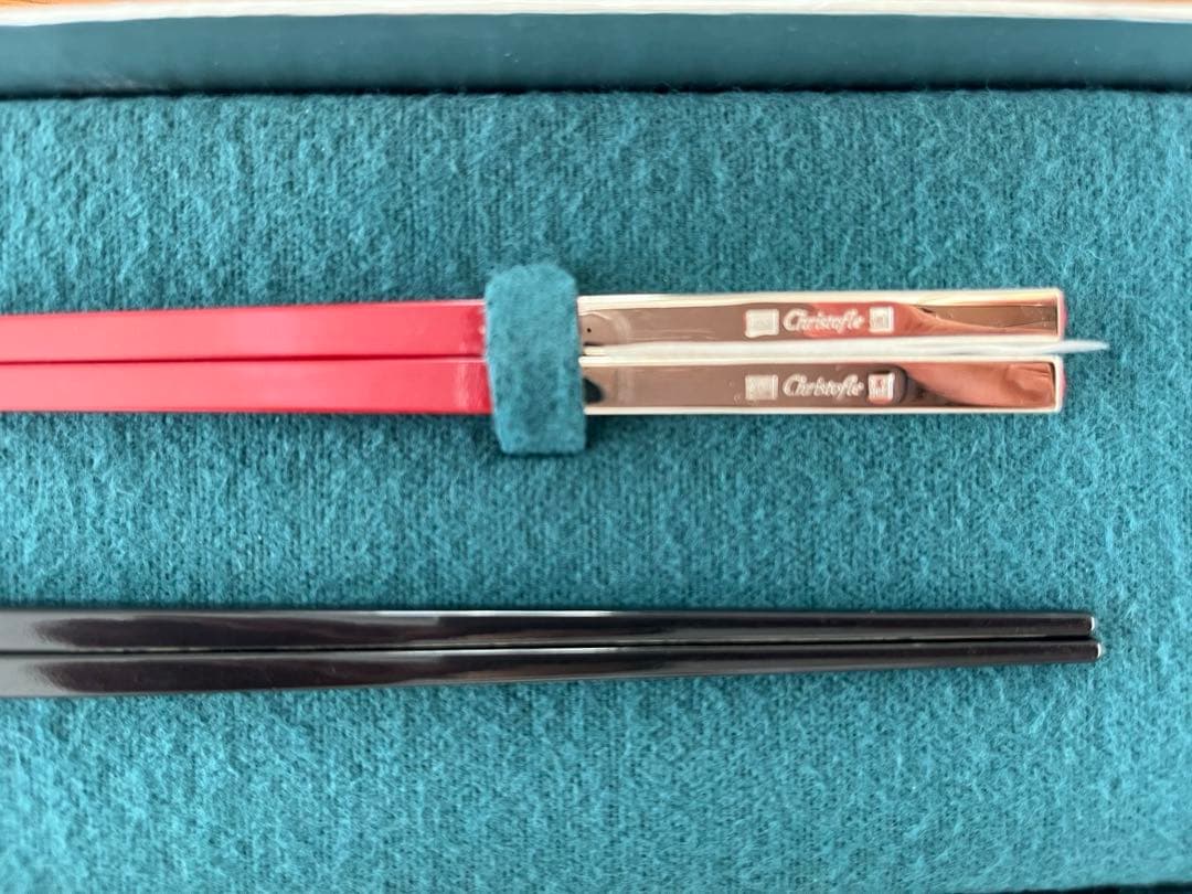 【最終値下げ】Christofle クリストフル　ペア箸