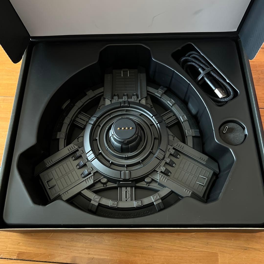 gravastar スピーカー パールホワイト チャージングベース 2点セット