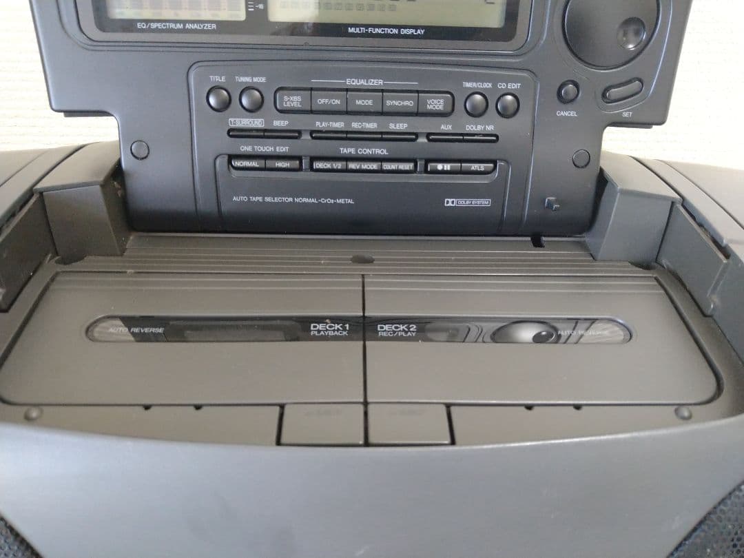 【バブルラジカセ】Panasonic　コブラトップ　RX-DT909